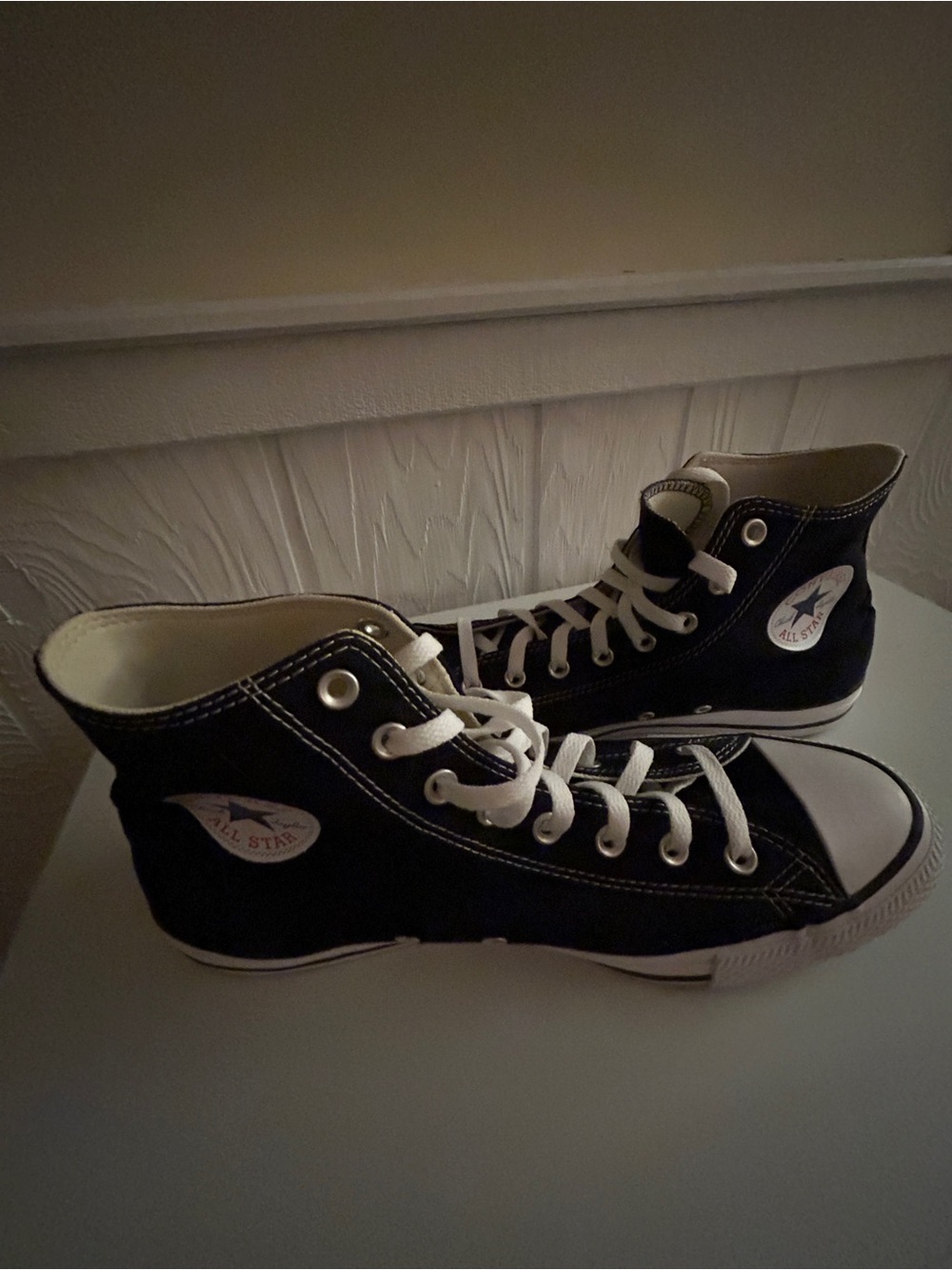 Converse Chuck Taylor All Star High Top Black White Sneakers Men’s 12